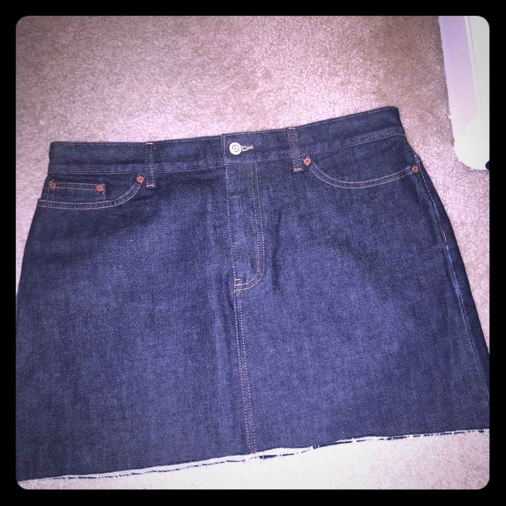 Gap denim skirt